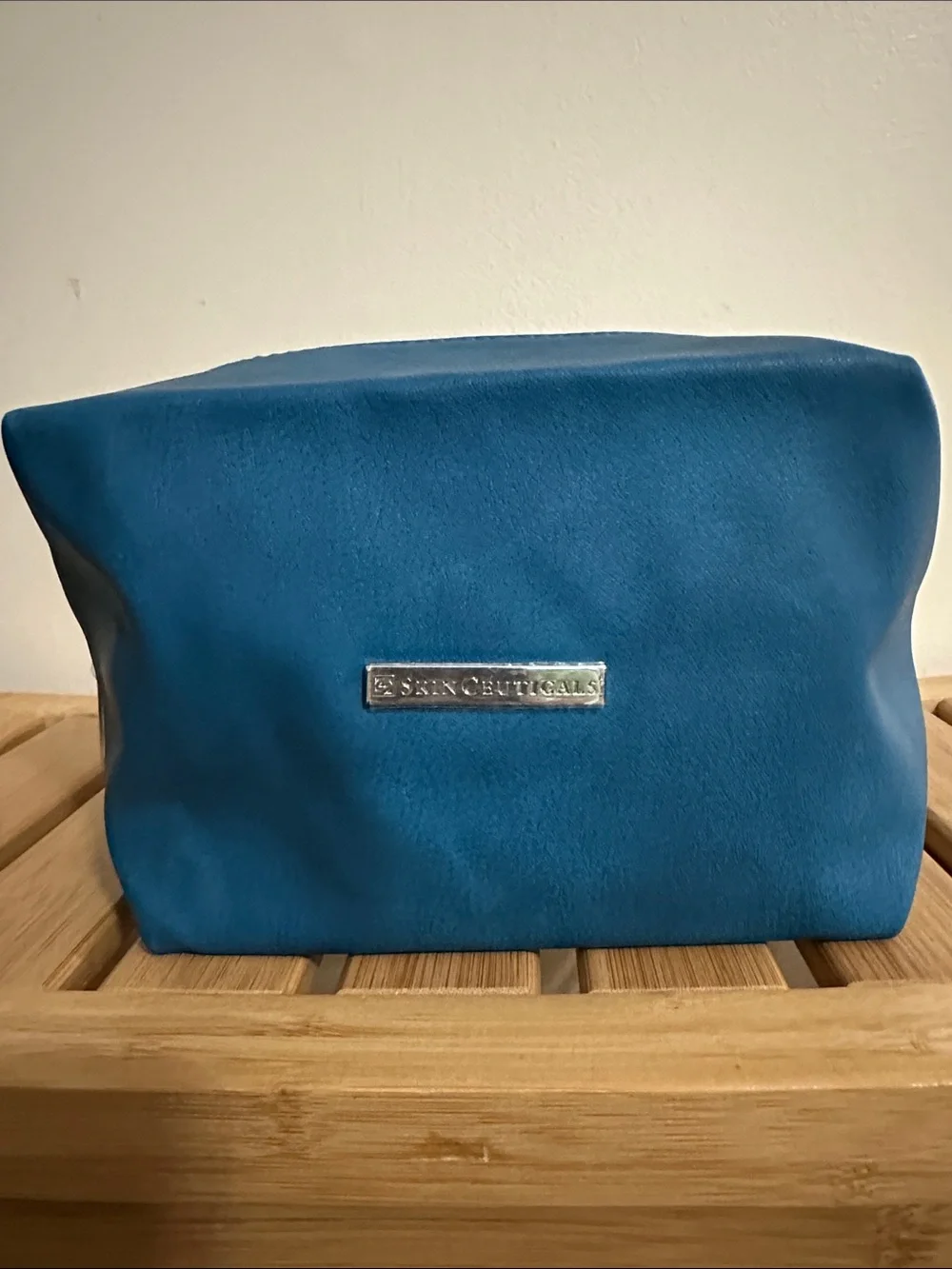 SkinCeuticals Teal Cosmetic Pouch